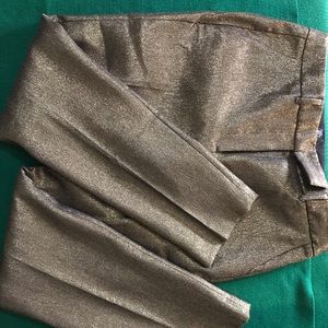 NEW WITH TAGS. WHBM Gold Slim Ankle Size 8L